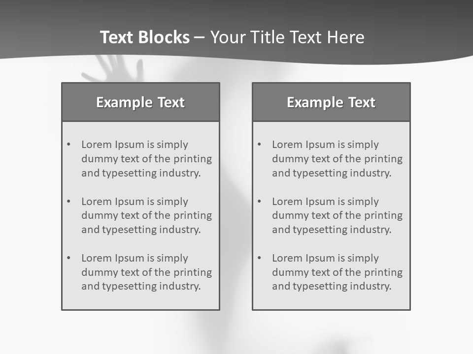 Ethereal Hand Sense PowerPoint Template