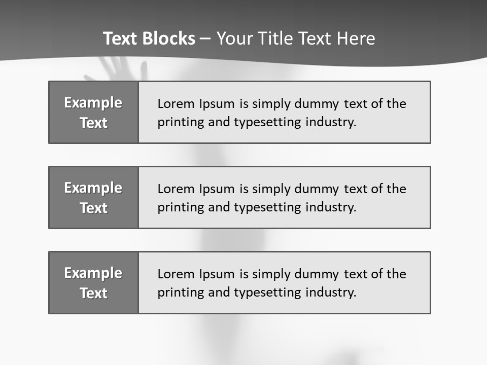Ethereal Hand Sense PowerPoint Template