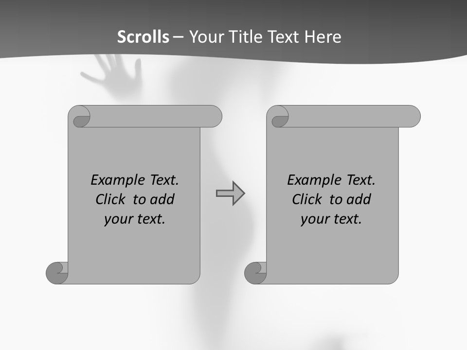 Ethereal Hand Sense PowerPoint Template
