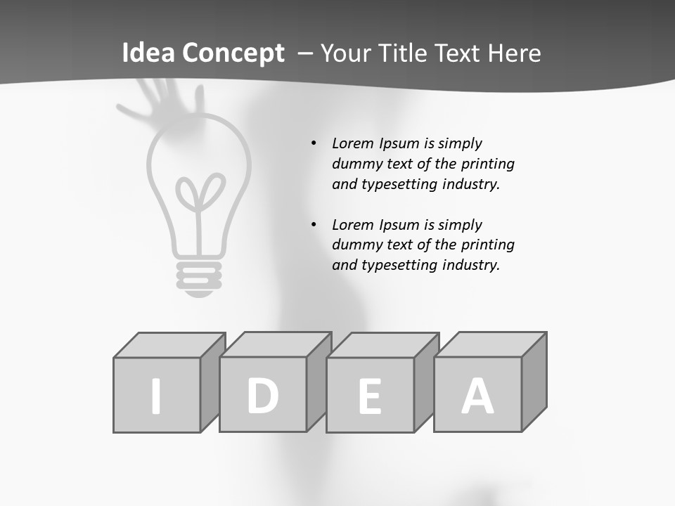 Ethereal Hand Sense PowerPoint Template