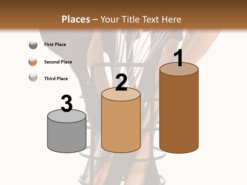 Spoon Kitchenware Holding PowerPoint Template