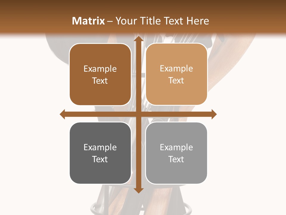 Spoon Kitchenware Holding PowerPoint Template