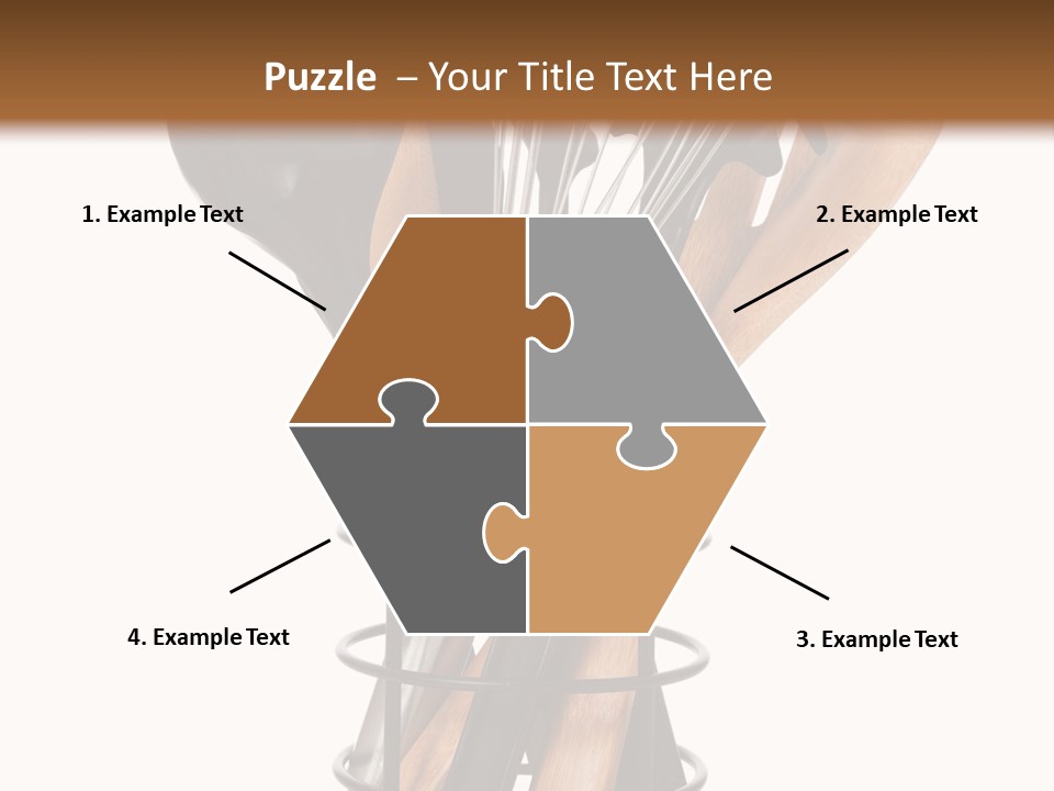 Spoon Kitchenware Holding PowerPoint Template