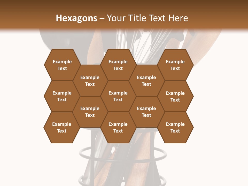 Spoon Kitchenware Holding PowerPoint Template