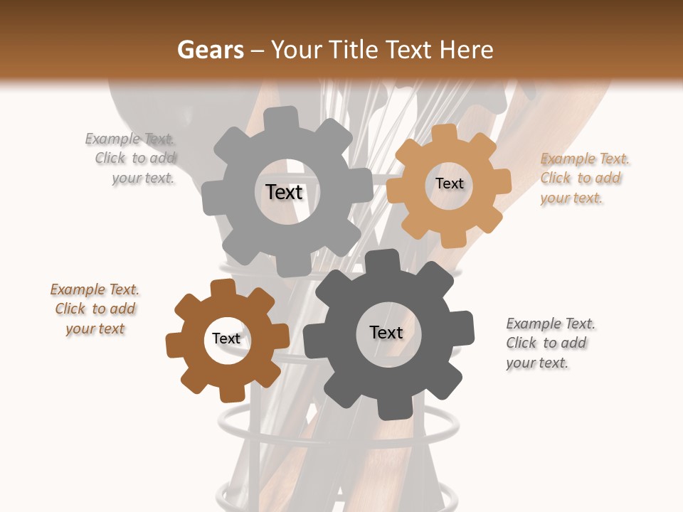 Spoon Kitchenware Holding PowerPoint Template