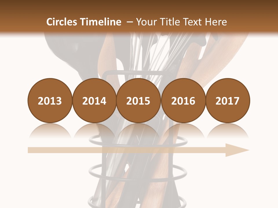 Spoon Kitchenware Holding PowerPoint Template