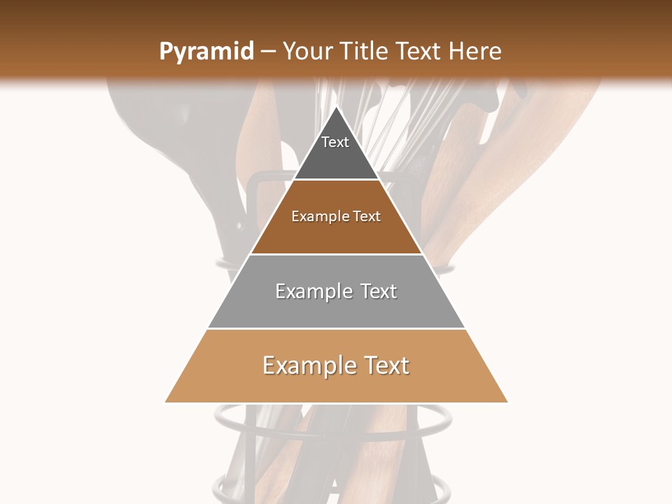 Spoon Kitchenware Holding PowerPoint Template