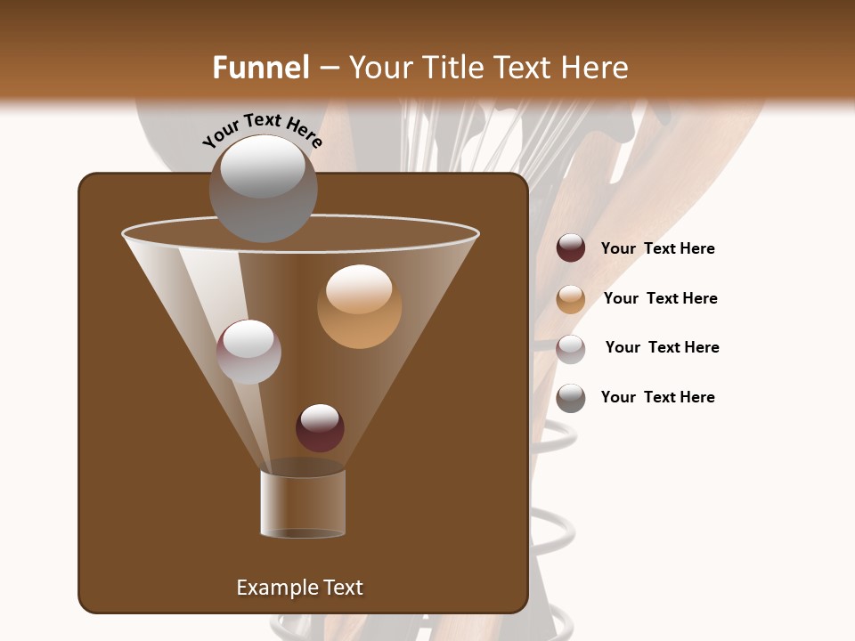 Spoon Kitchenware Holding PowerPoint Template
