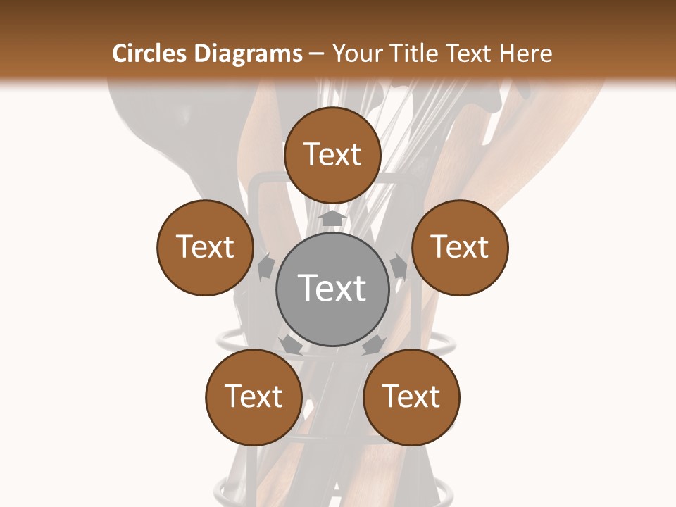 Spoon Kitchenware Holding PowerPoint Template