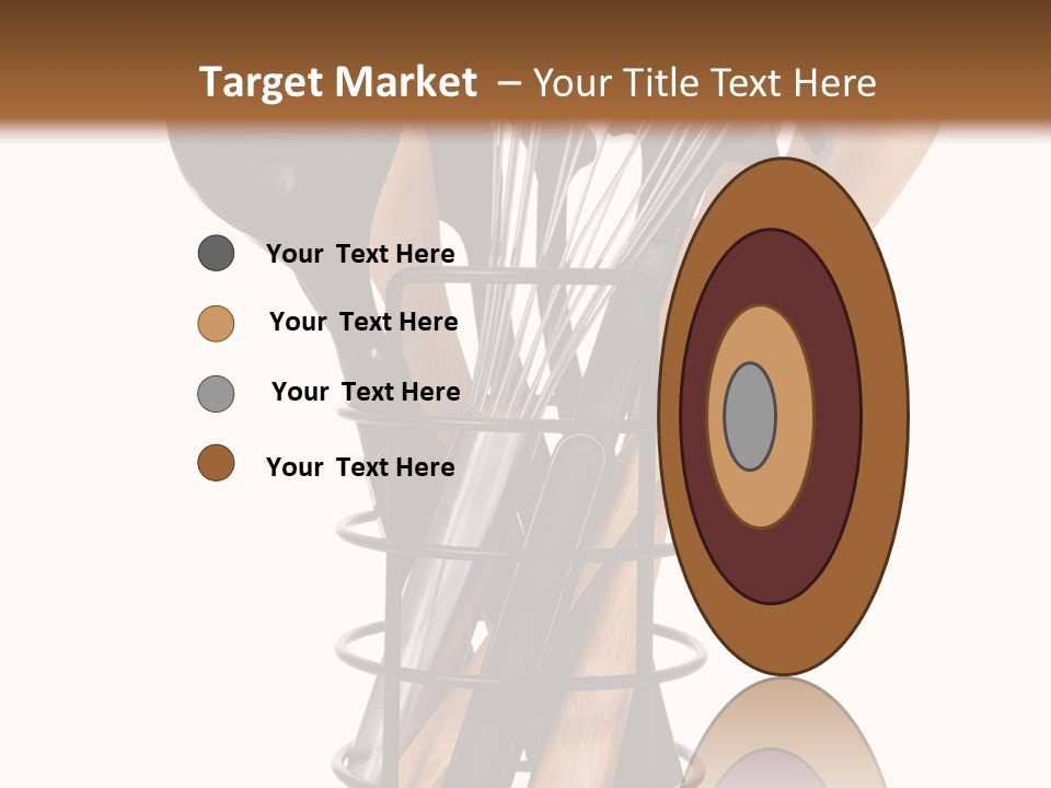 Spoon Kitchenware Holding PowerPoint Template
