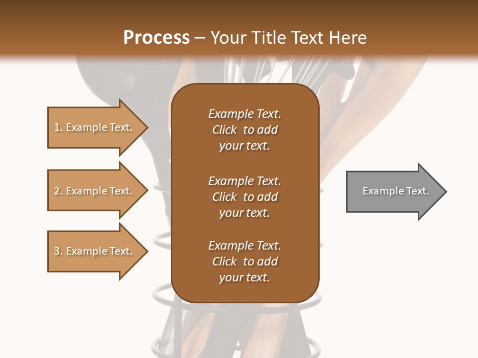 Spoon Kitchenware Holding PowerPoint Template