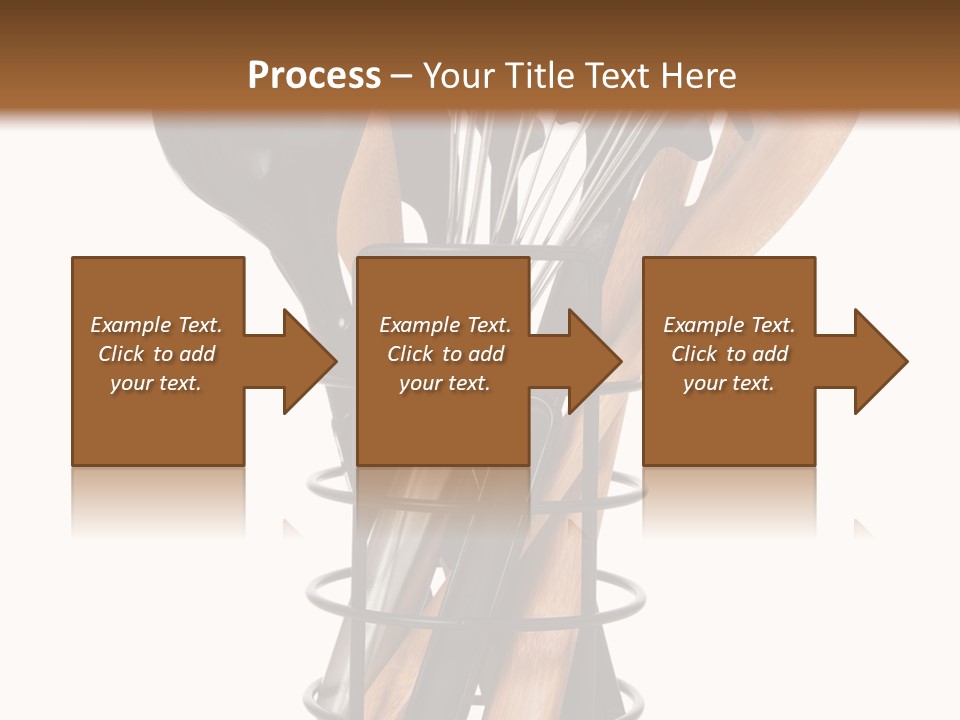 Spoon Kitchenware Holding PowerPoint Template