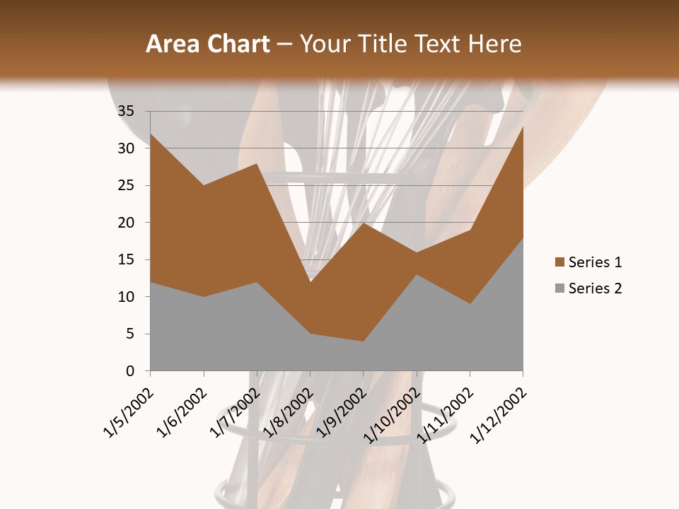 Spoon Kitchenware Holding PowerPoint Template