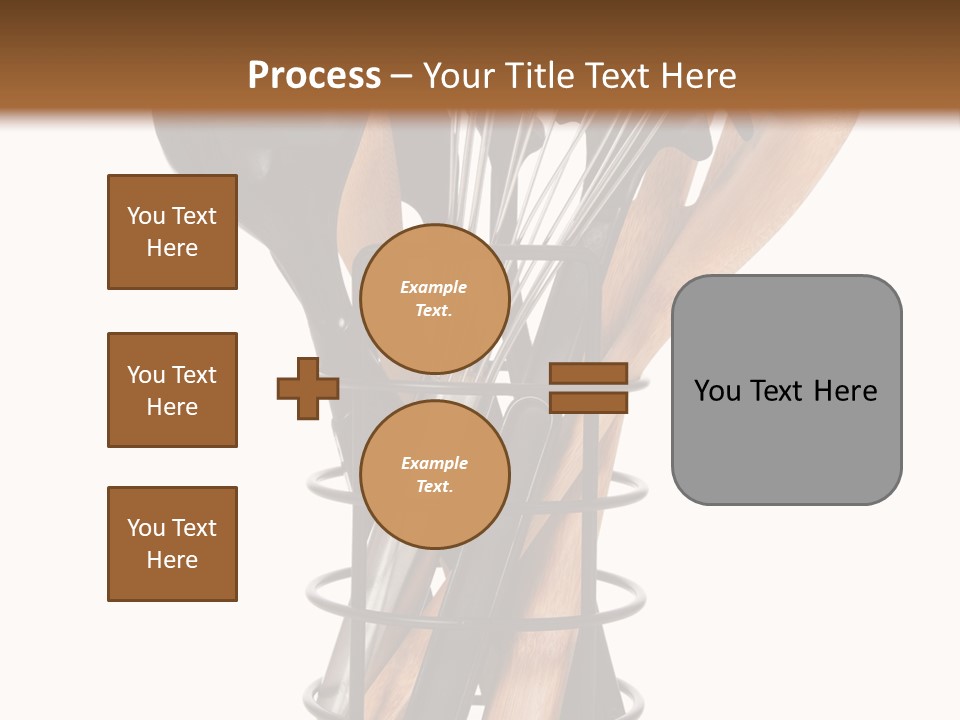Spoon Kitchenware Holding PowerPoint Template