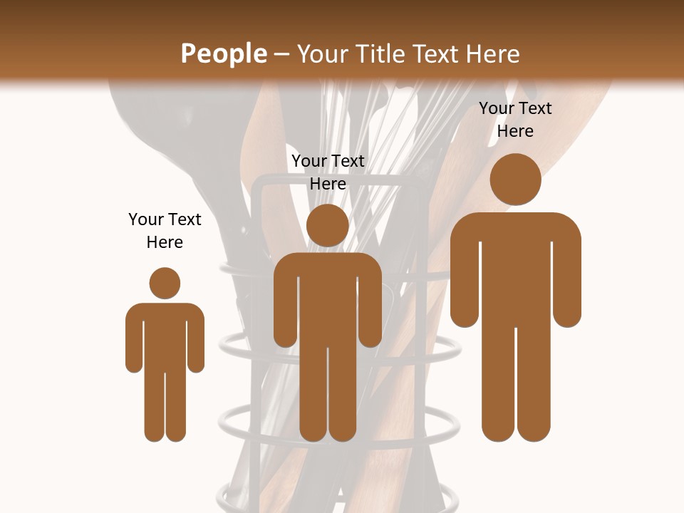 Spoon Kitchenware Holding PowerPoint Template