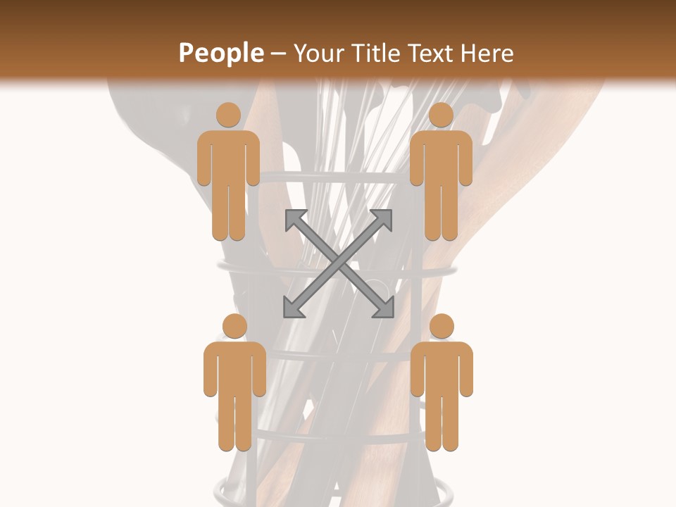 Spoon Kitchenware Holding PowerPoint Template