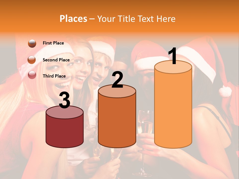 Having Young Party PowerPoint Template