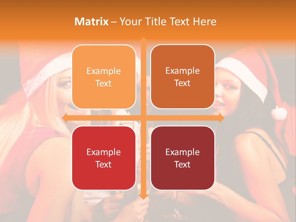 Having Young Party PowerPoint Template