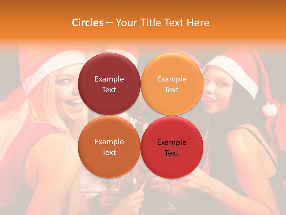 Having Young Party PowerPoint Template