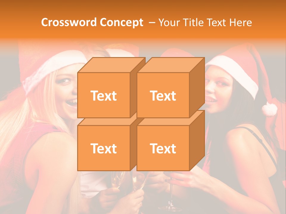 Having Young Party PowerPoint Template