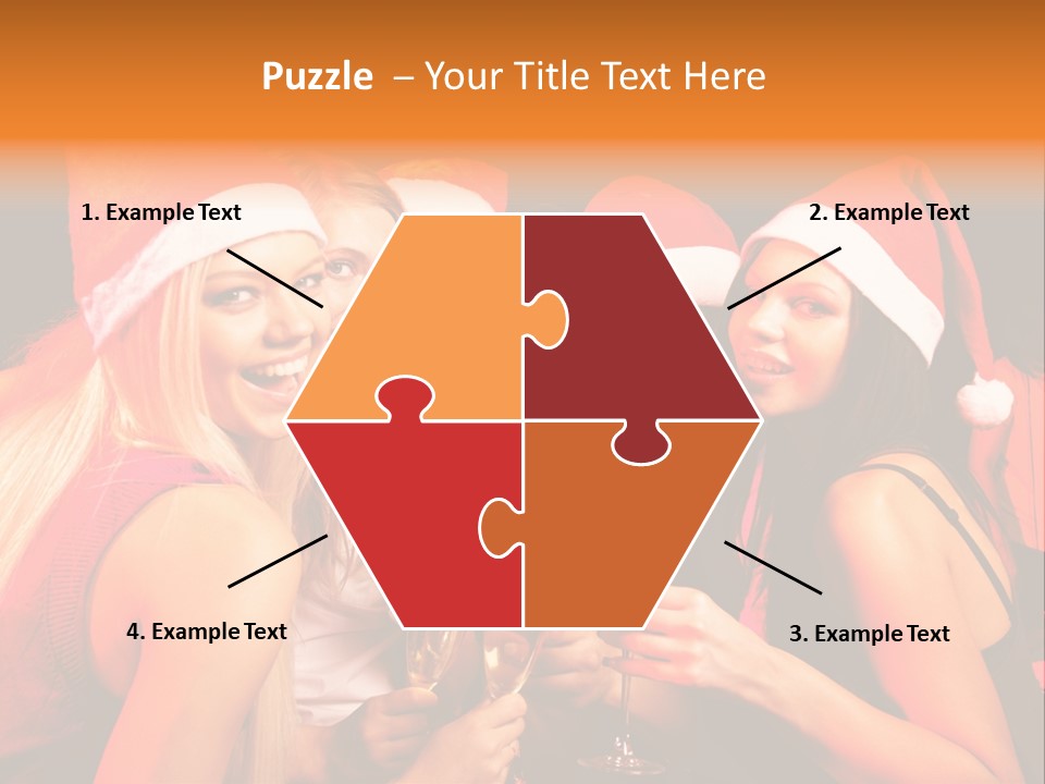 Having Young Party PowerPoint Template