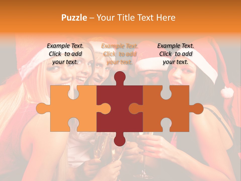Having Young Party PowerPoint Template