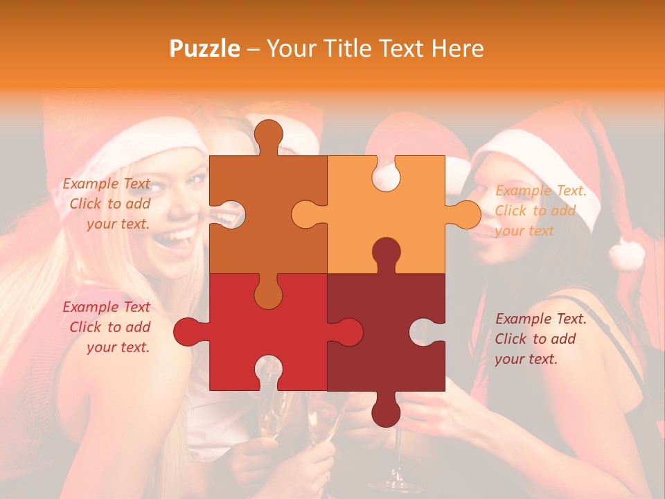 Having Young Party PowerPoint Template