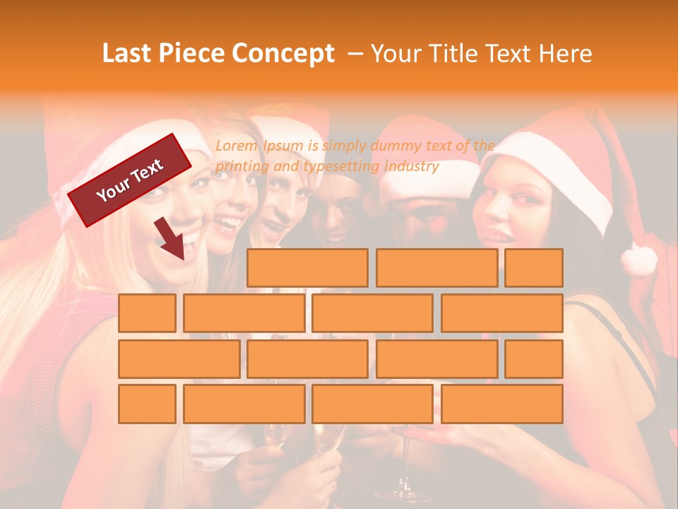 Having Young Party PowerPoint Template