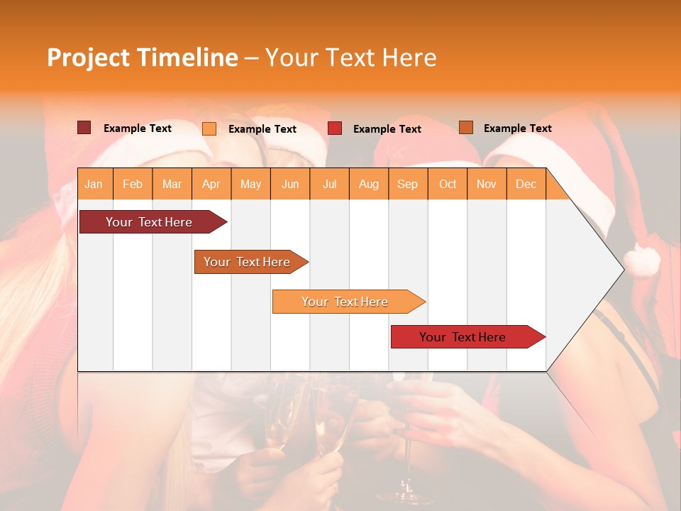 Having Young Party PowerPoint Template