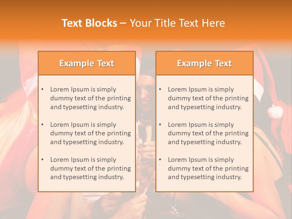 Having Young Party PowerPoint Template