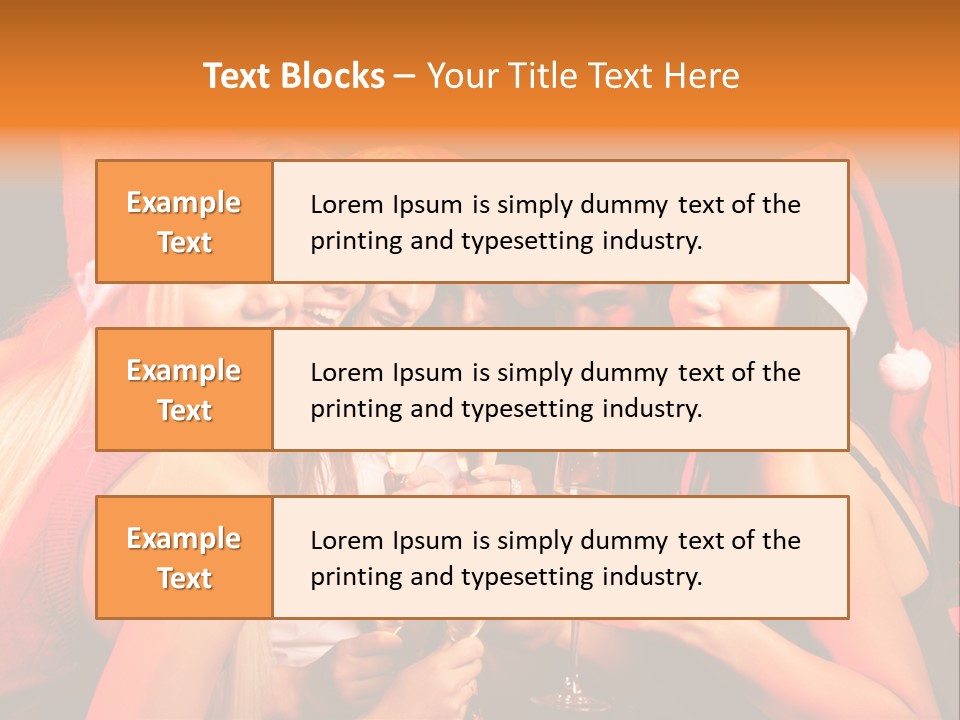 Having Young Party PowerPoint Template