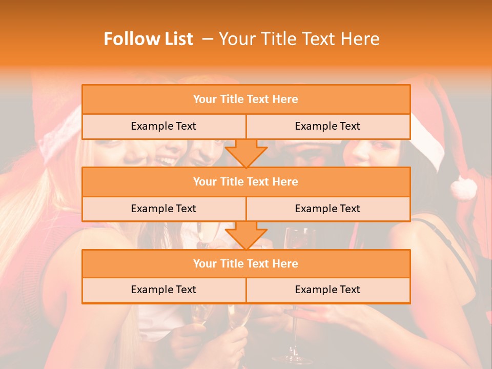 Having Young Party PowerPoint Template
