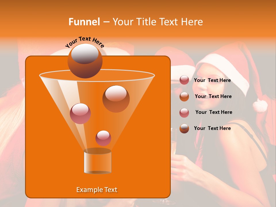 Having Young Party PowerPoint Template