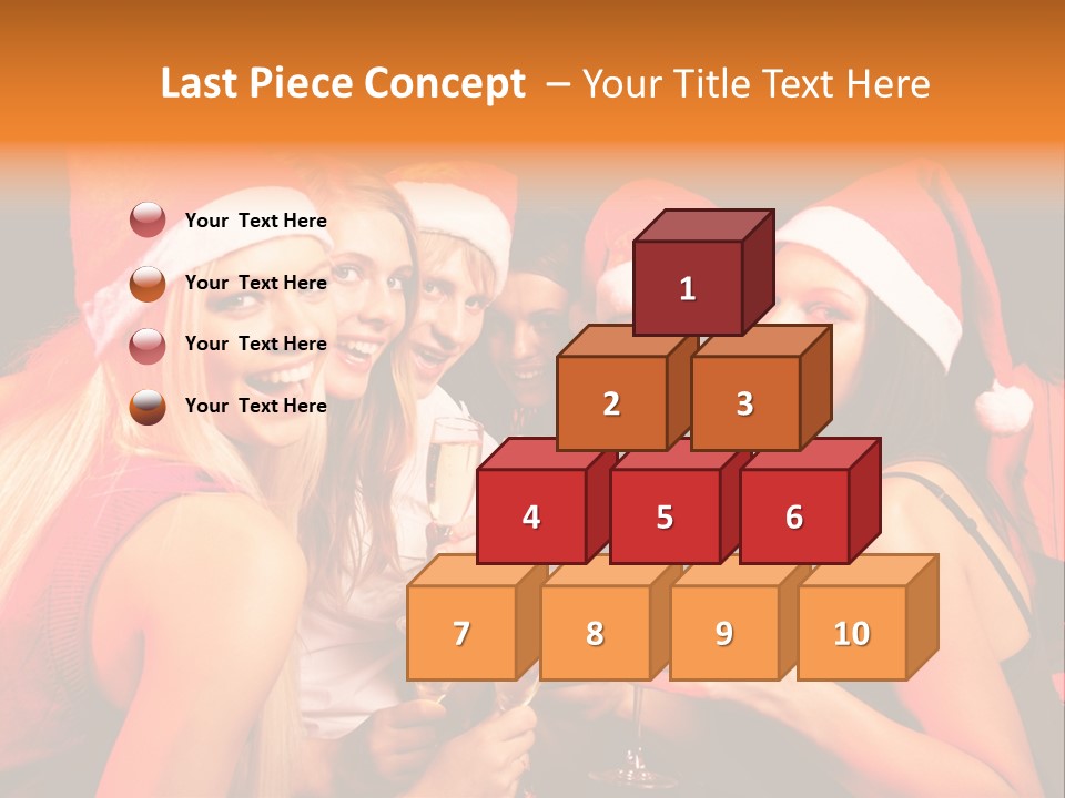 Having Young Party PowerPoint Template