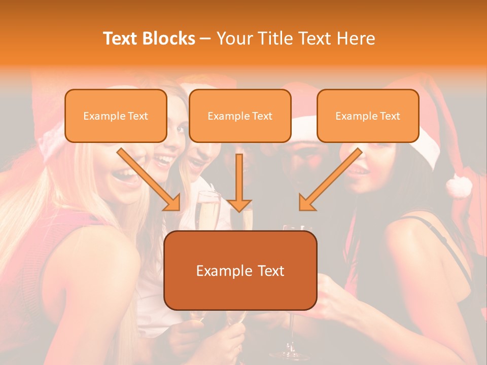 Having Young Party PowerPoint Template