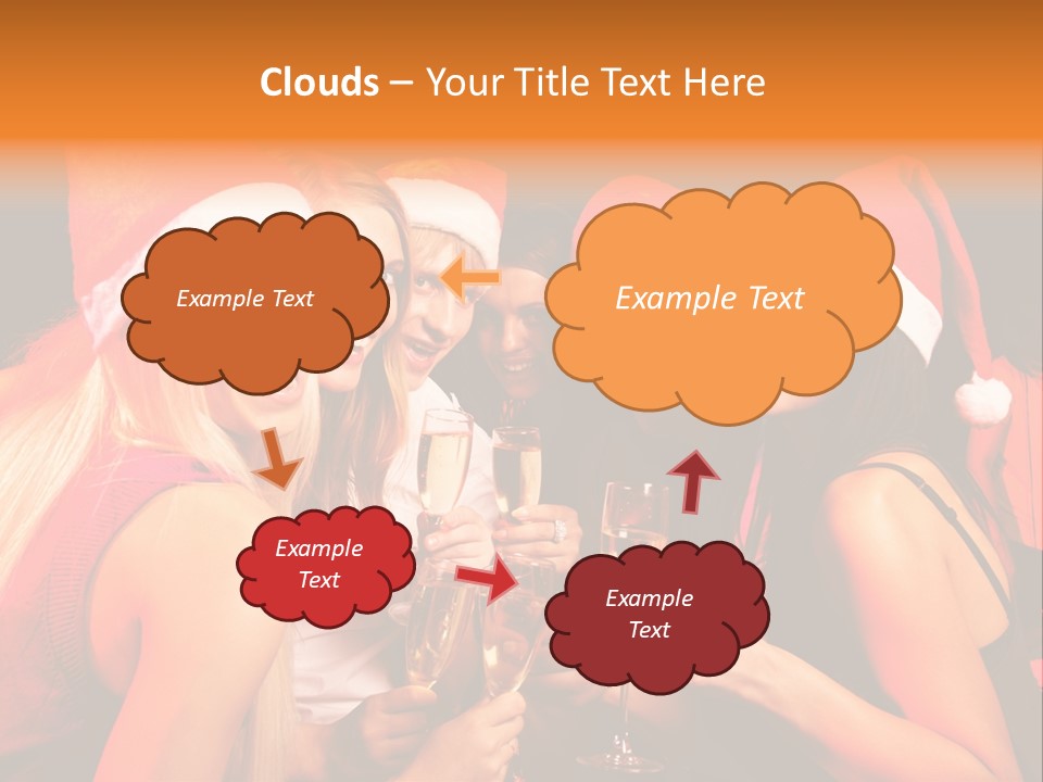Having Young Party PowerPoint Template