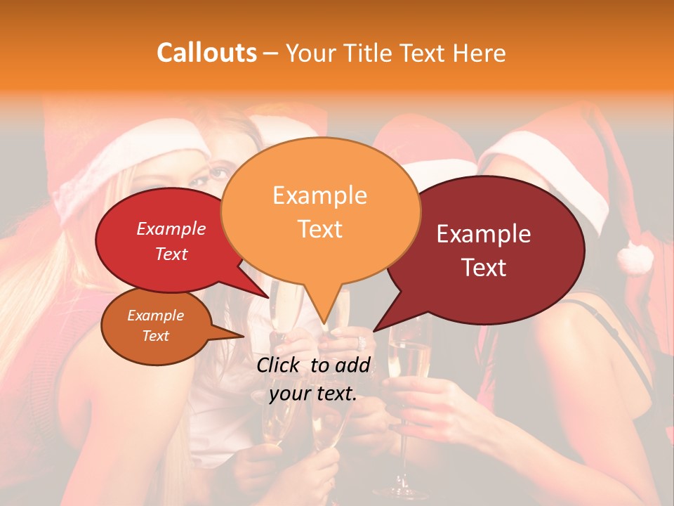 Having Young Party PowerPoint Template