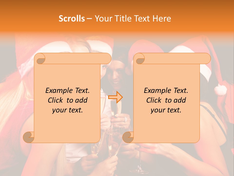 Having Young Party PowerPoint Template