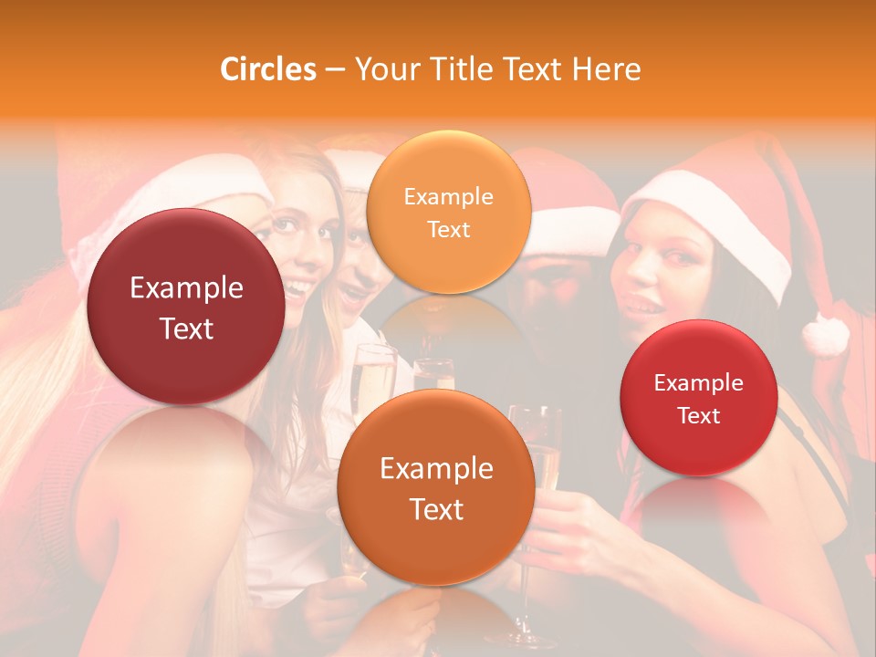 Having Young Party PowerPoint Template