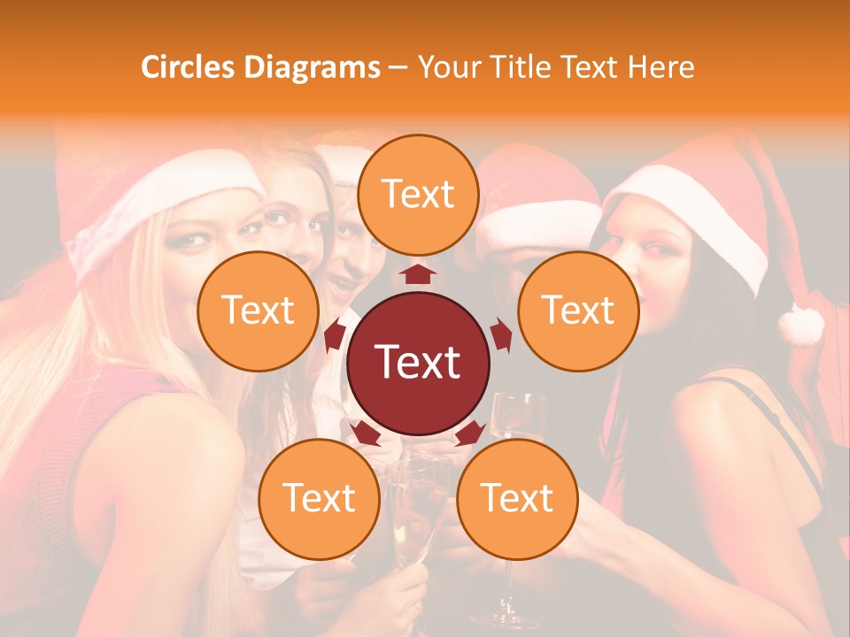Having Young Party PowerPoint Template