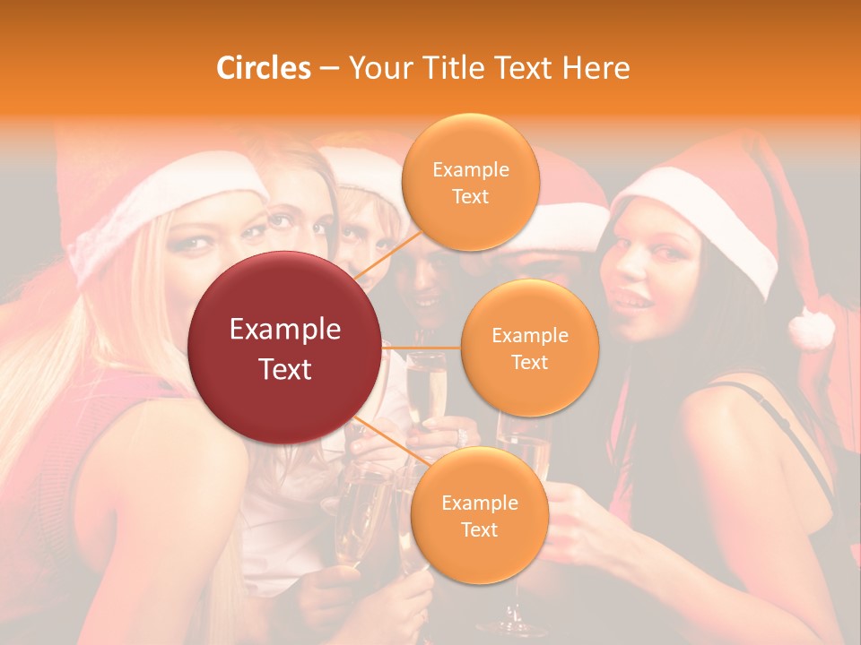 Having Young Party PowerPoint Template