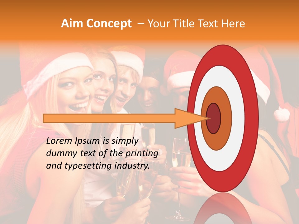 Having Young Party PowerPoint Template
