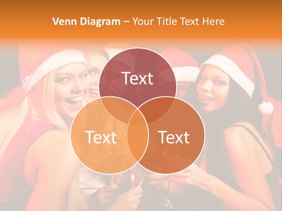 Having Young Party PowerPoint Template
