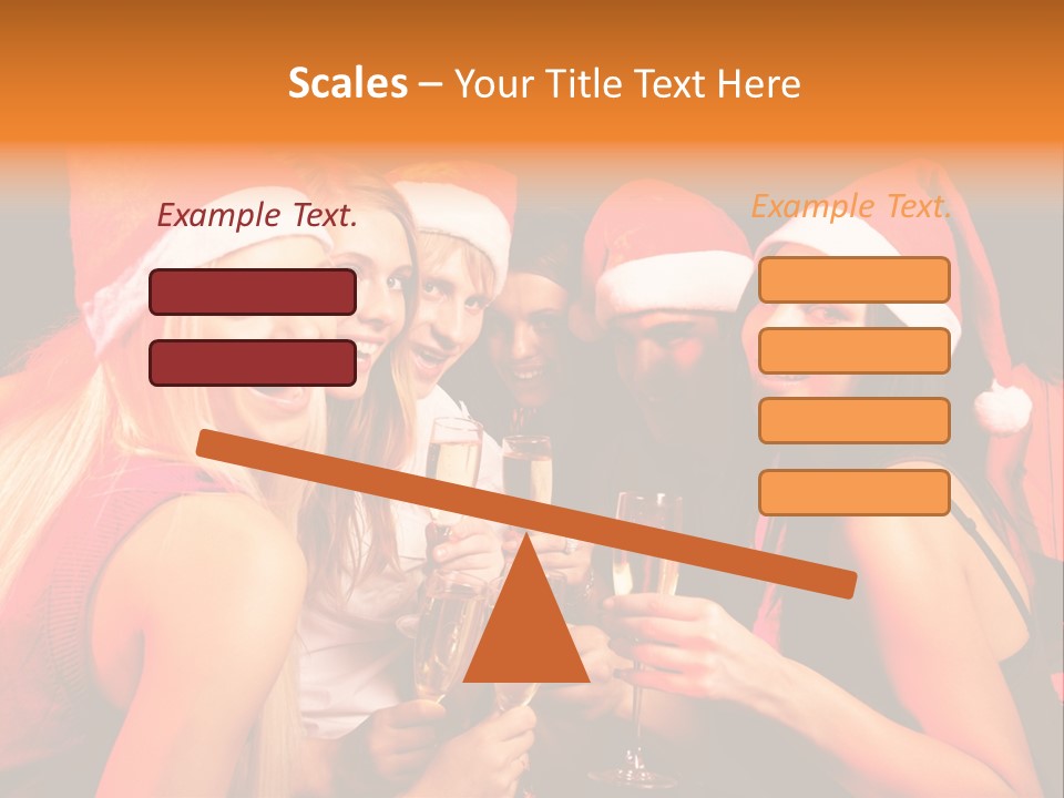 Having Young Party PowerPoint Template