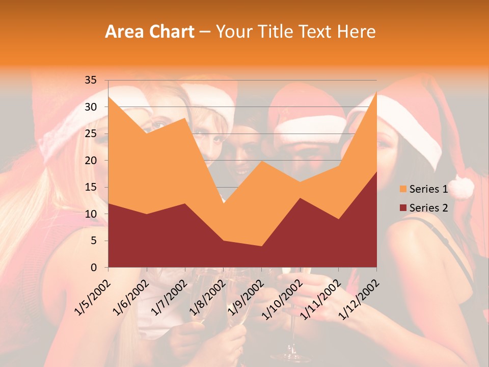 Having Young Party PowerPoint Template