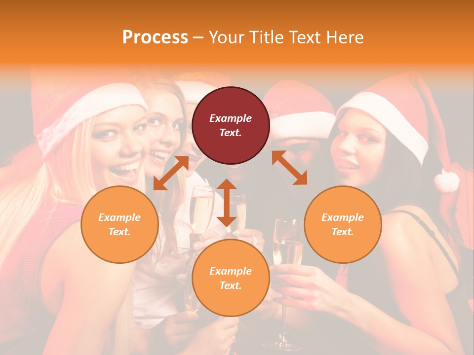 Having Young Party PowerPoint Template