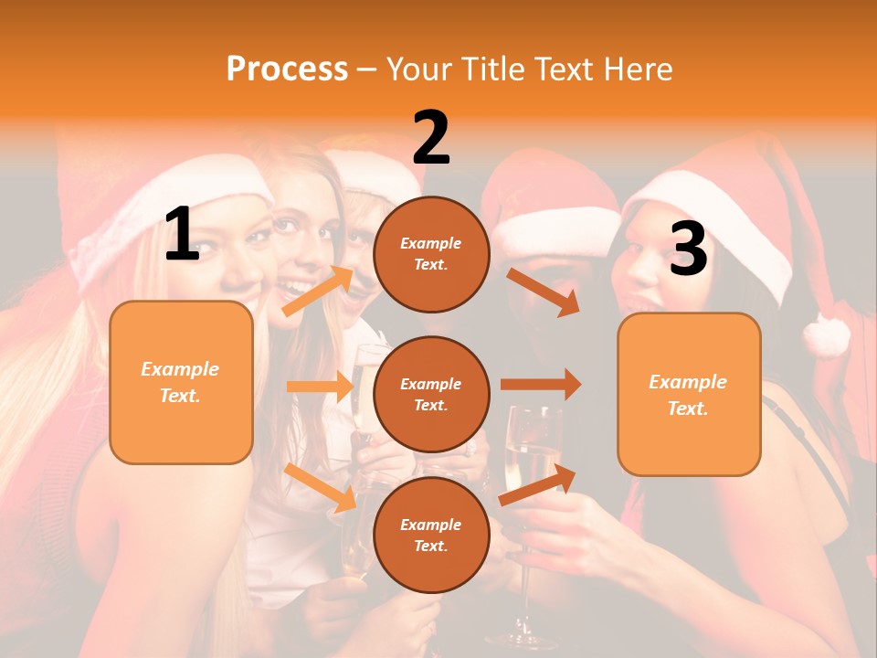 Having Young Party PowerPoint Template