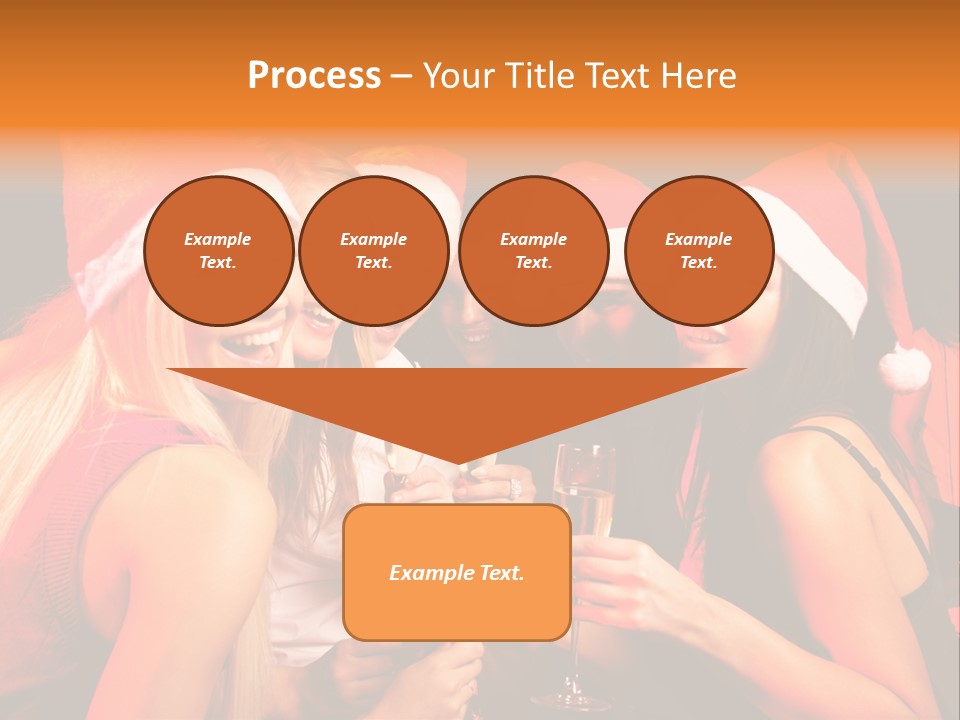 Having Young Party PowerPoint Template