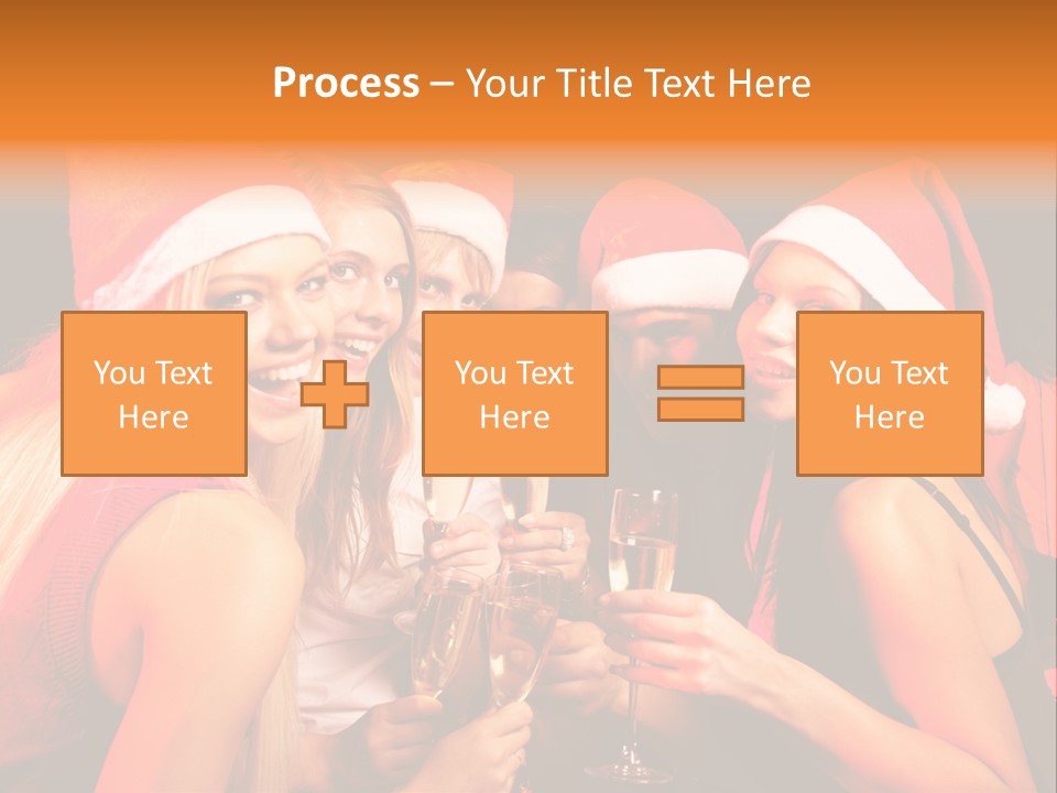Having Young Party PowerPoint Template