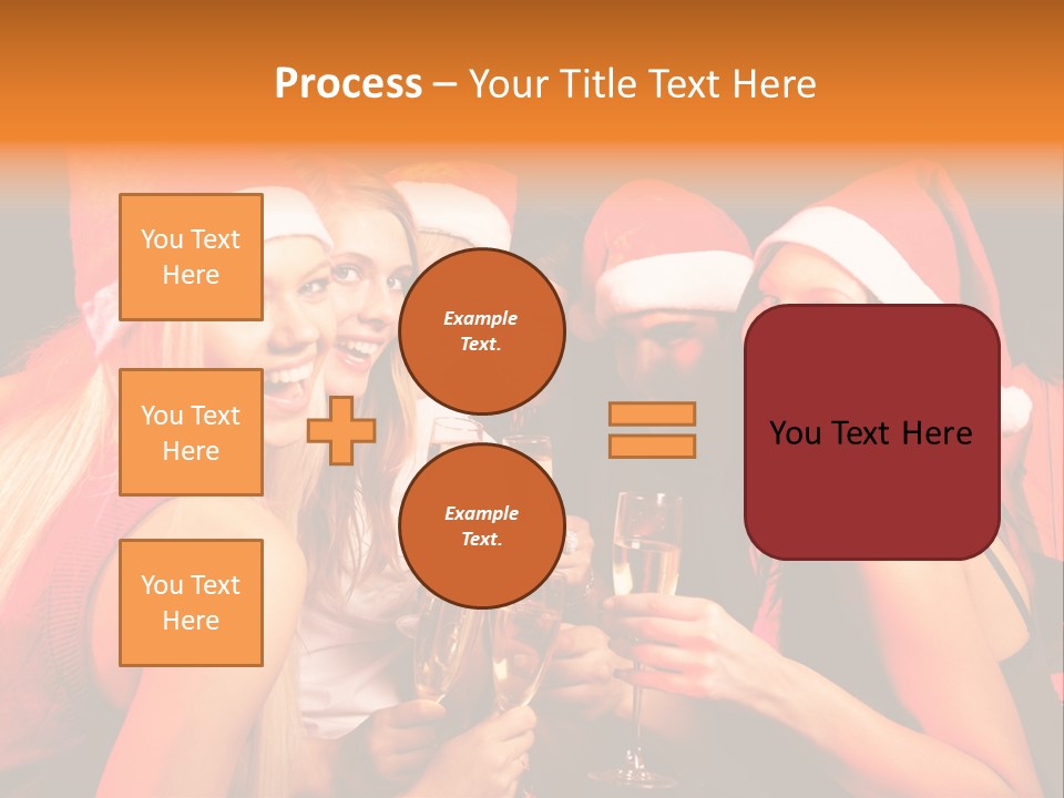 Having Young Party PowerPoint Template